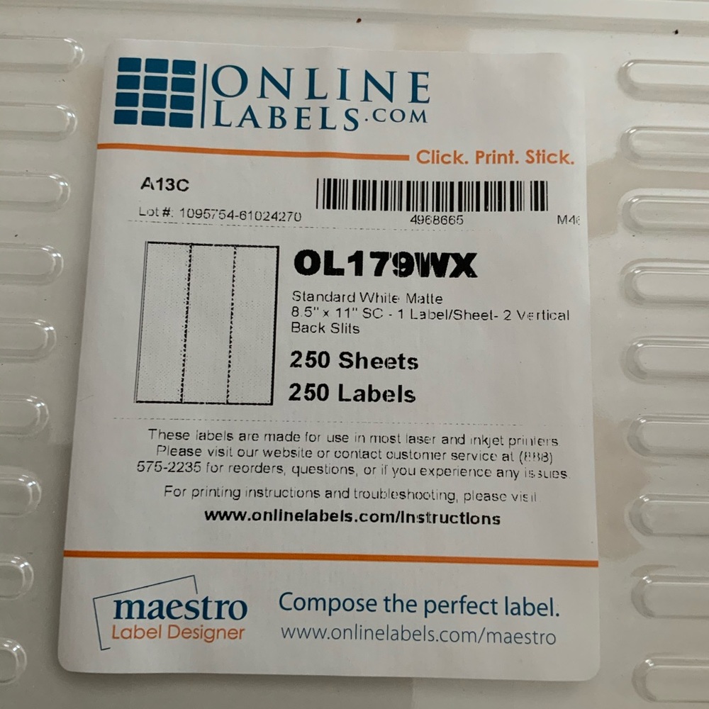 Online Labels